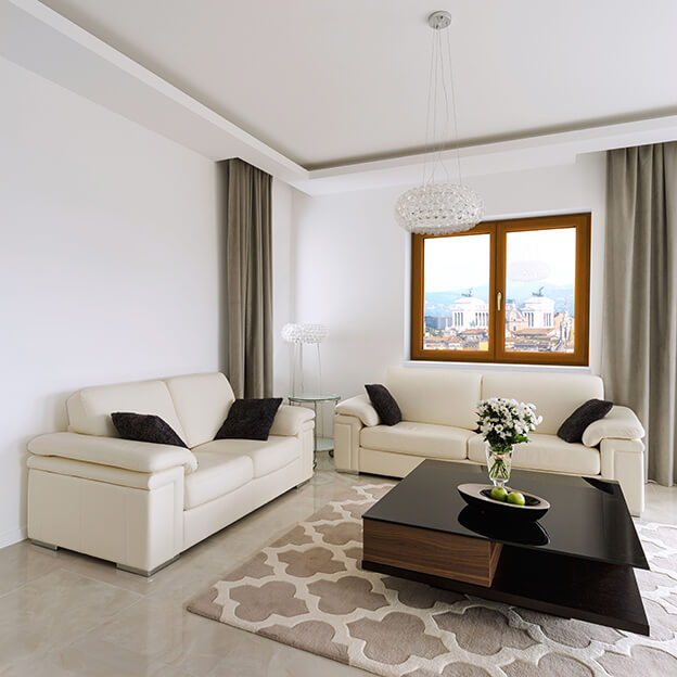 Okna w kolorze złoty dąb